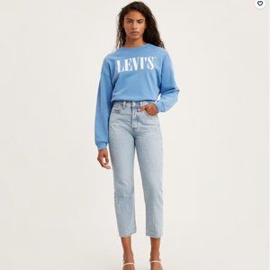 Levi's Wedgie Straight Jeans Light Washed | Size 25